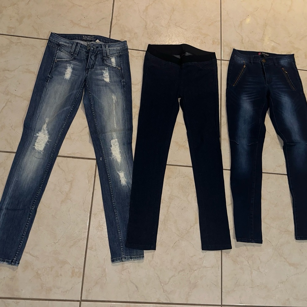 Bebe Women's Jeans in Blue